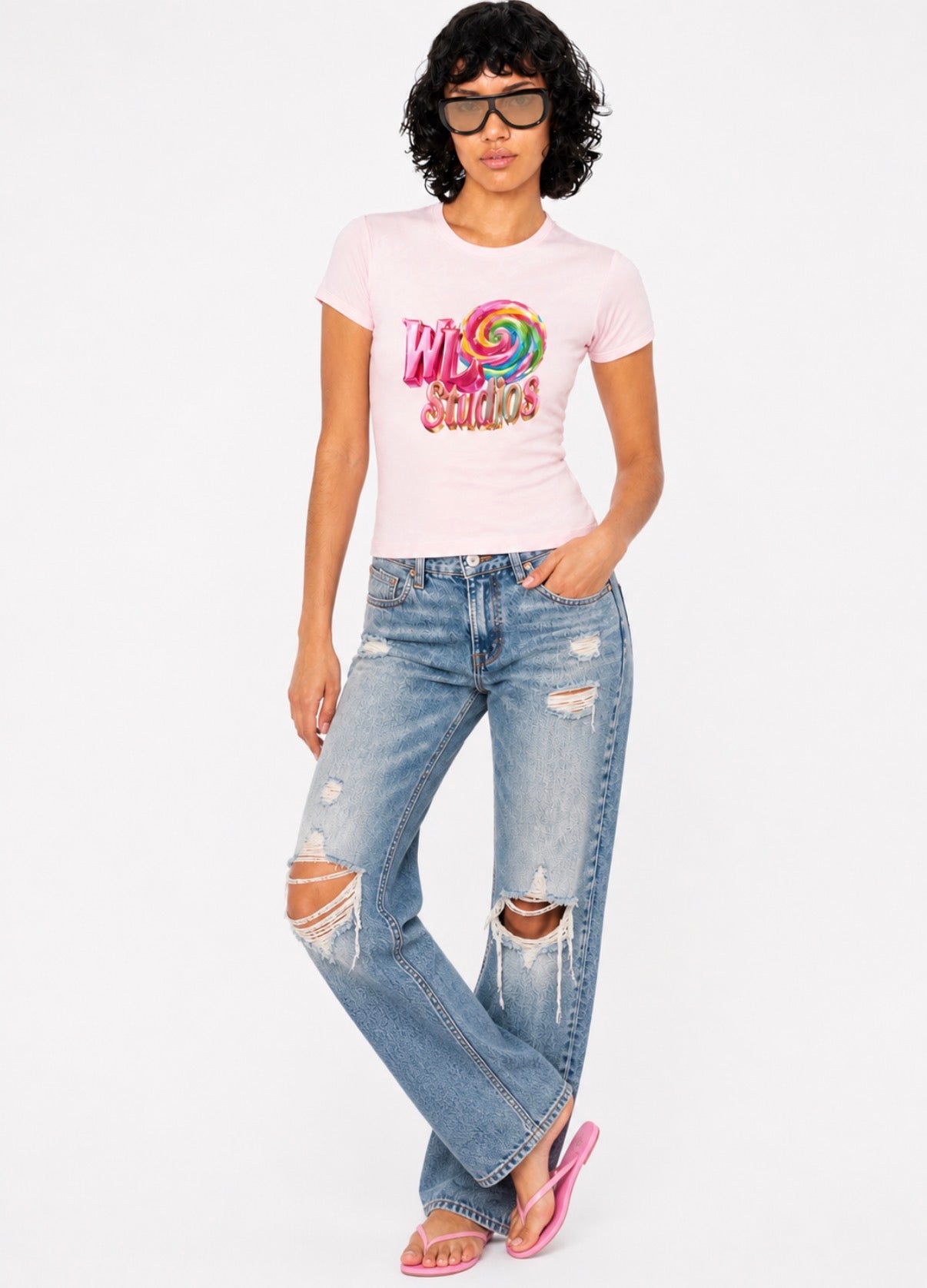 Candy girl Baby Tee